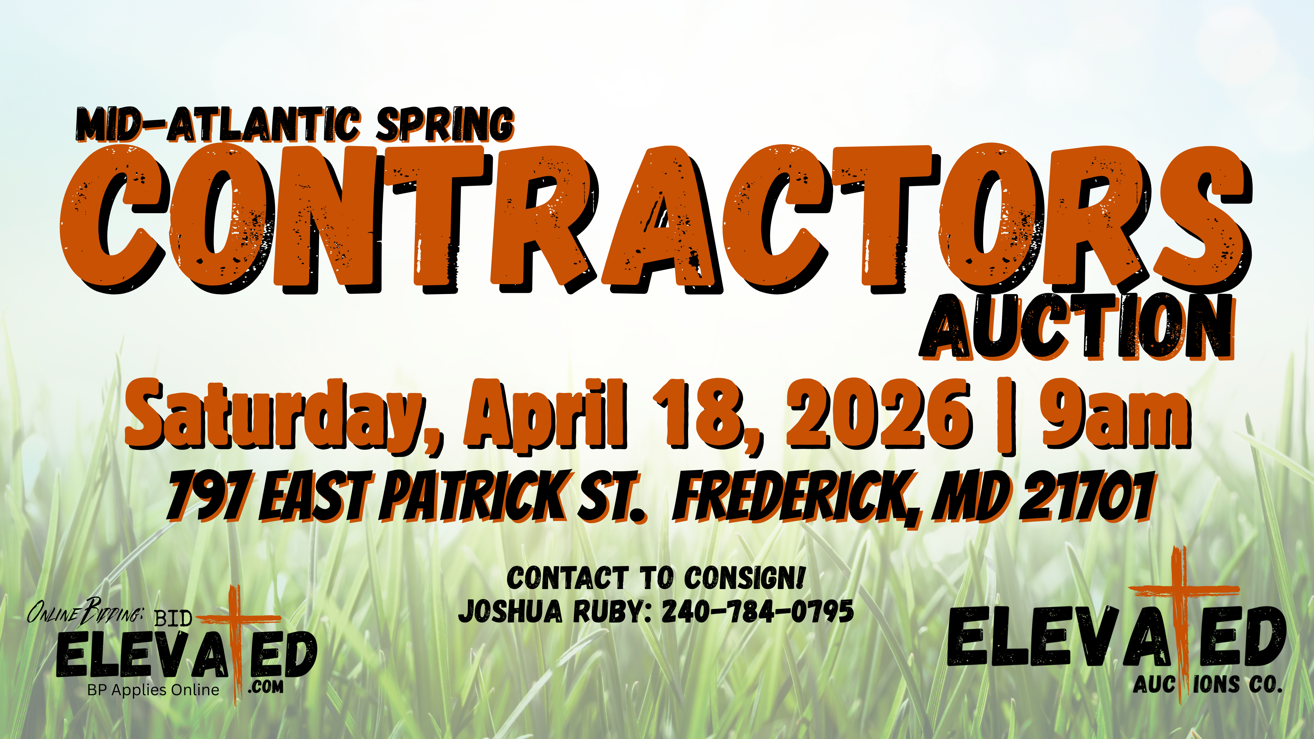 Mid-Atlantic Spring Contractors Auction