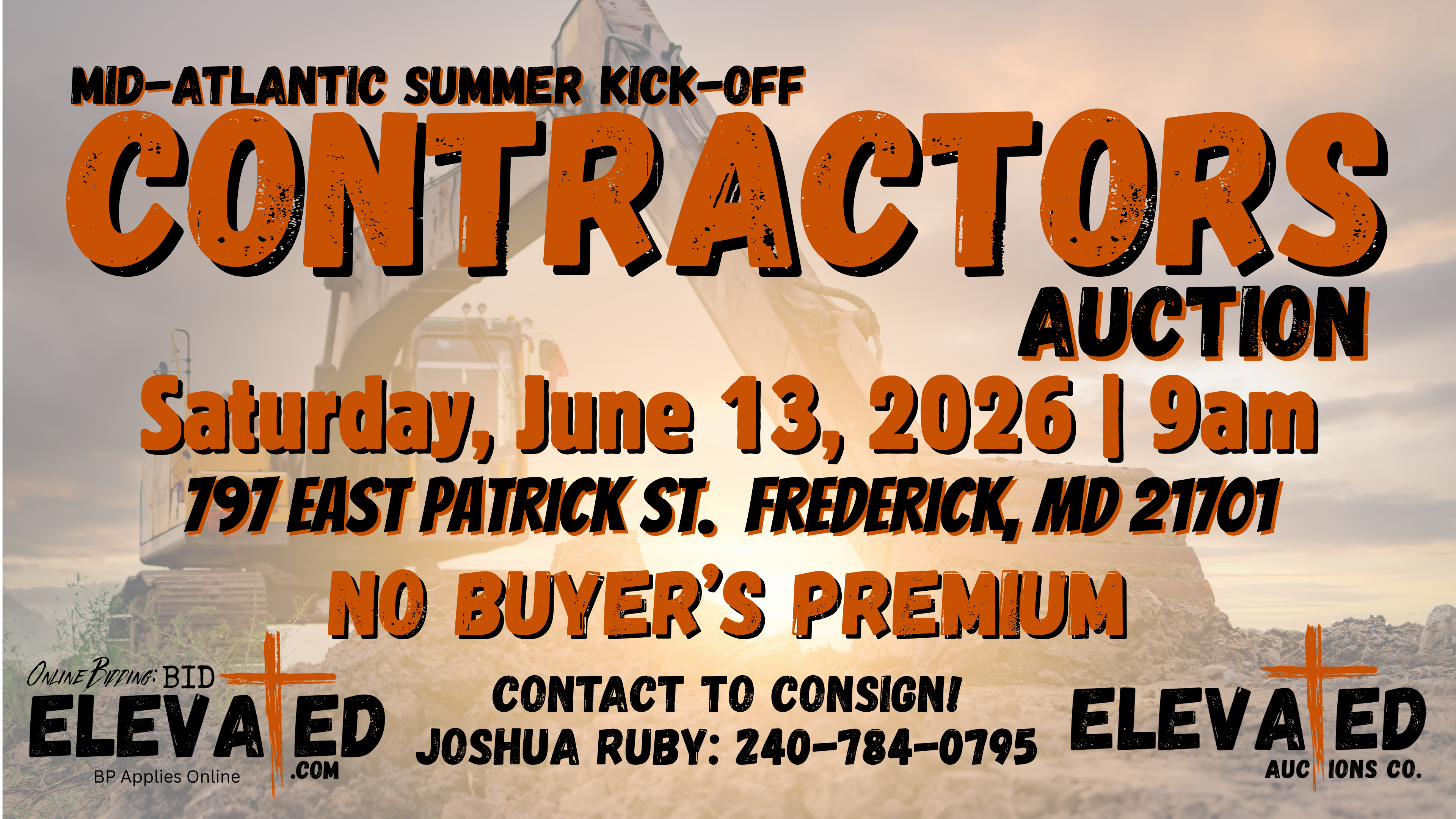 Mid-Atlantic Summer Kick-Off Contractors Auction