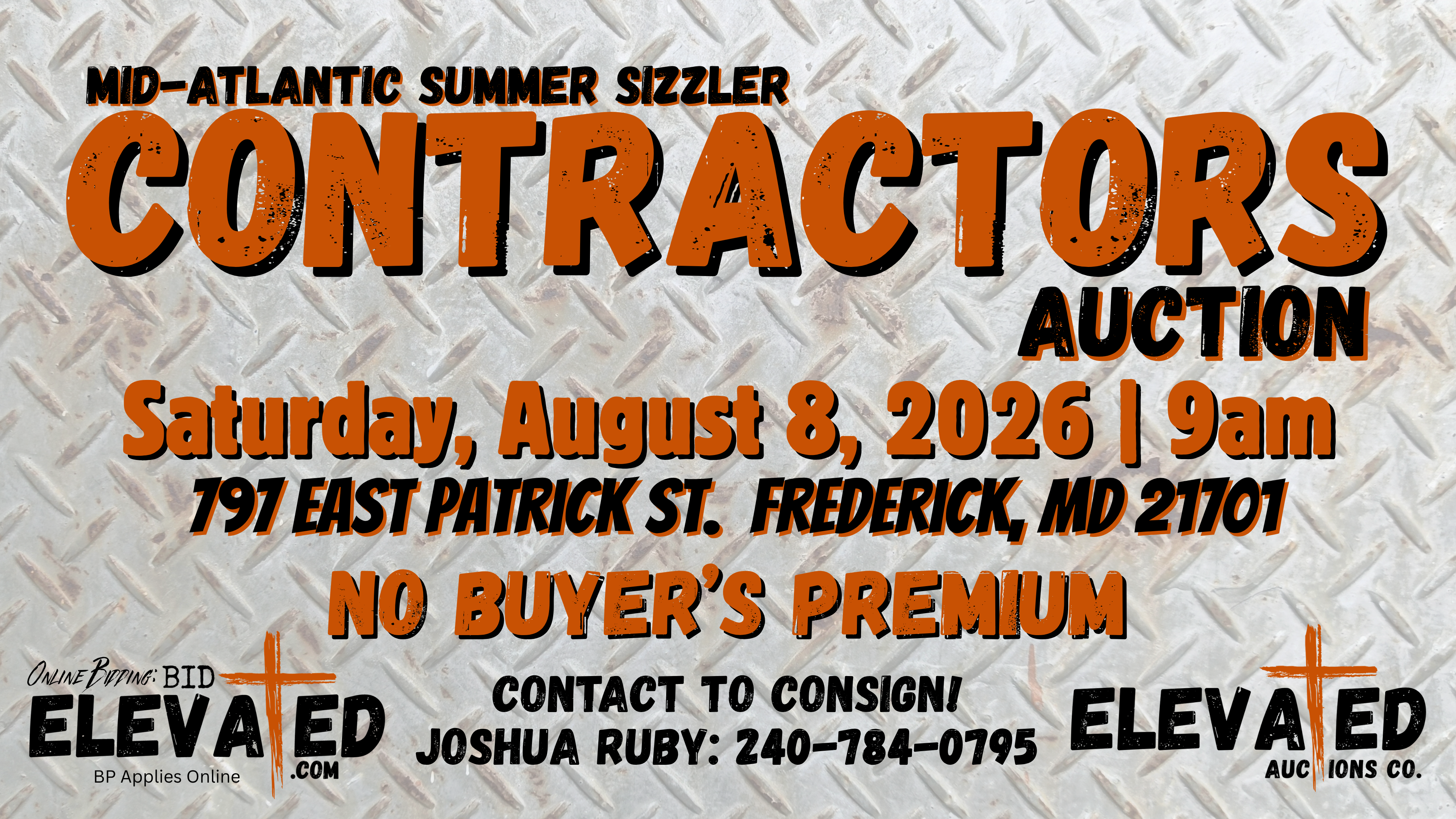 Mid-Atlantic Summer Sizzler Contractors Auction