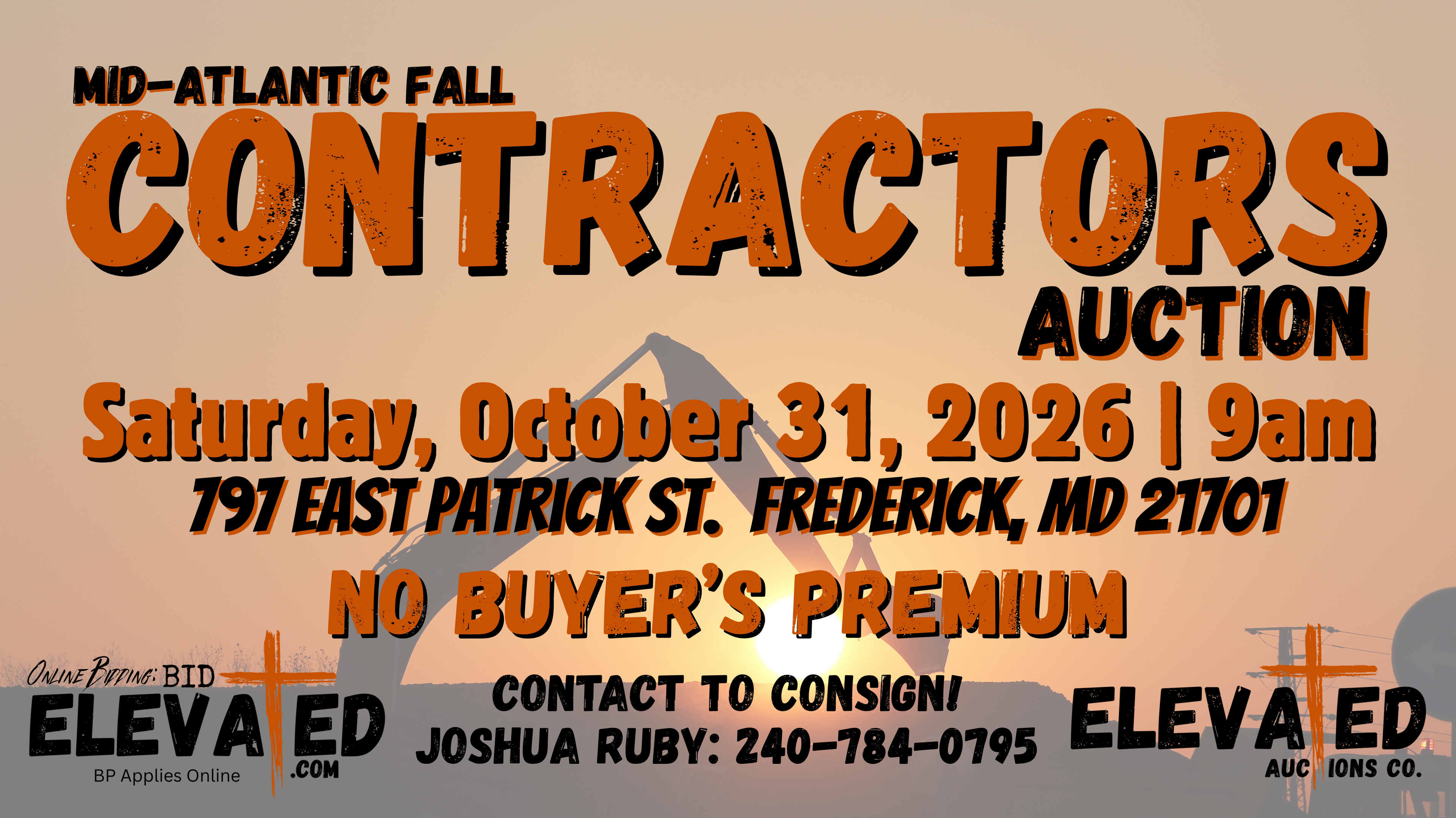 Mid-Atlantic Fall Contractors Auction