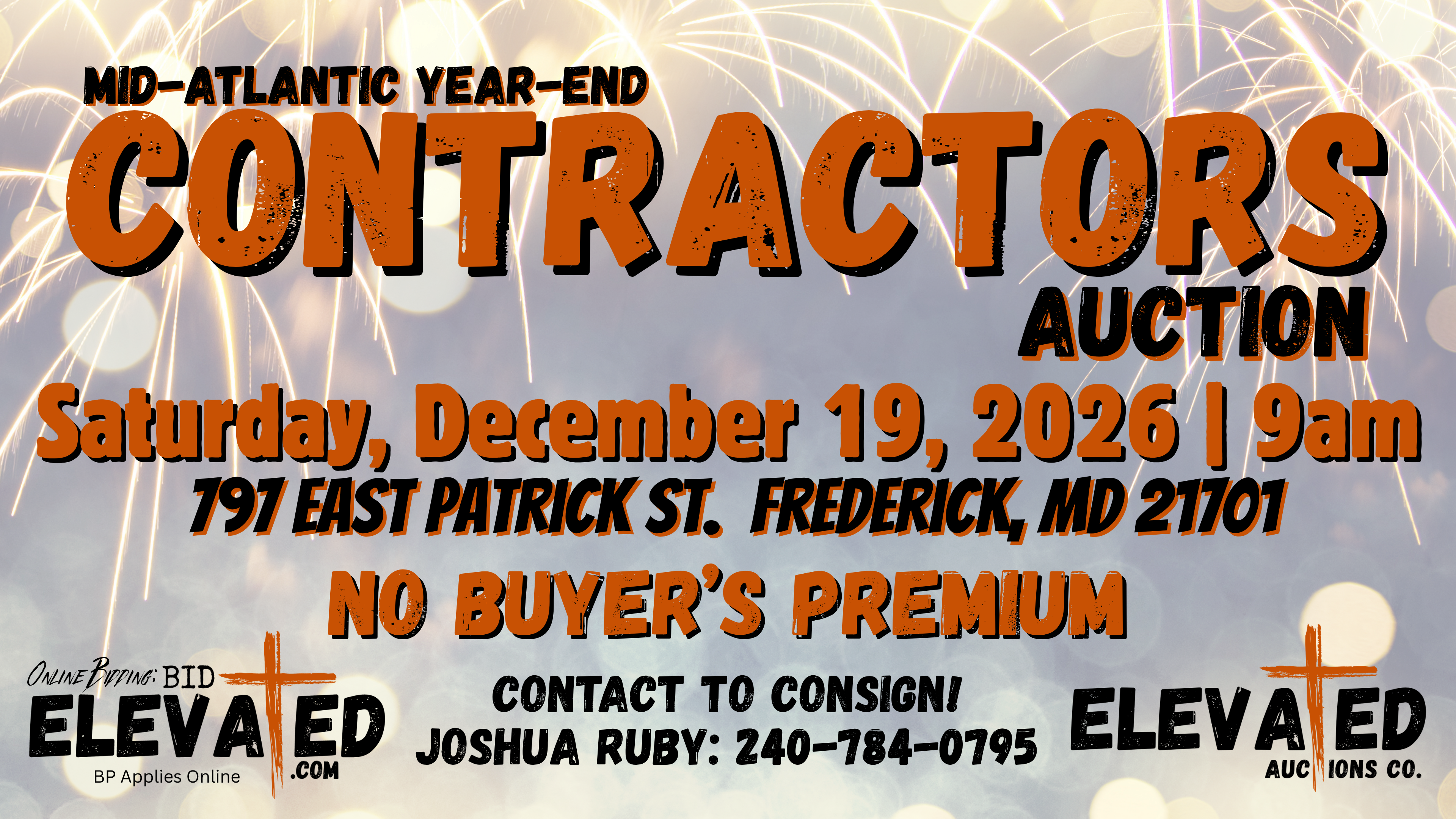 Mid-Atlantic Year-End Contractors Auction