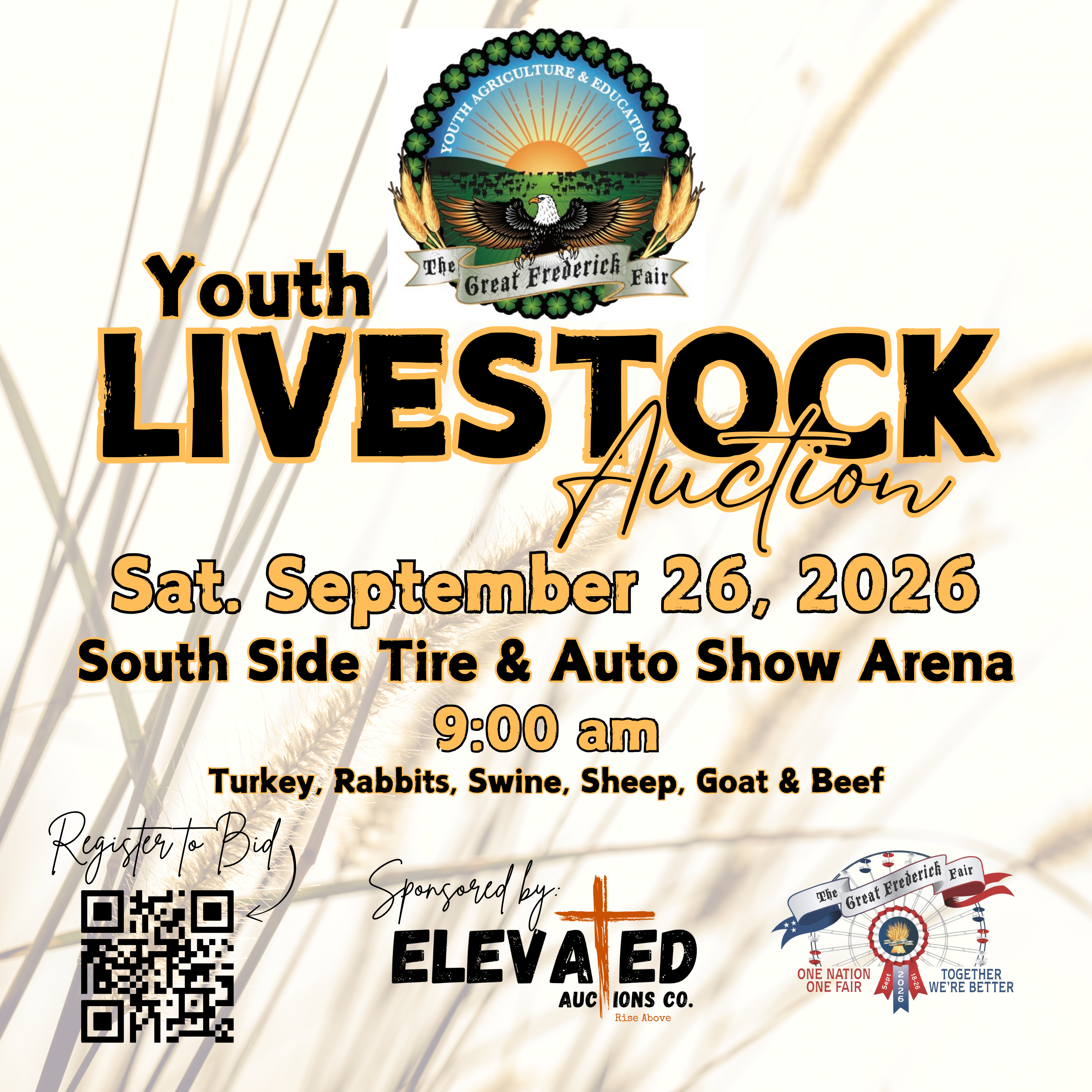 The Great Frederick Fair Youth Livestock Auction