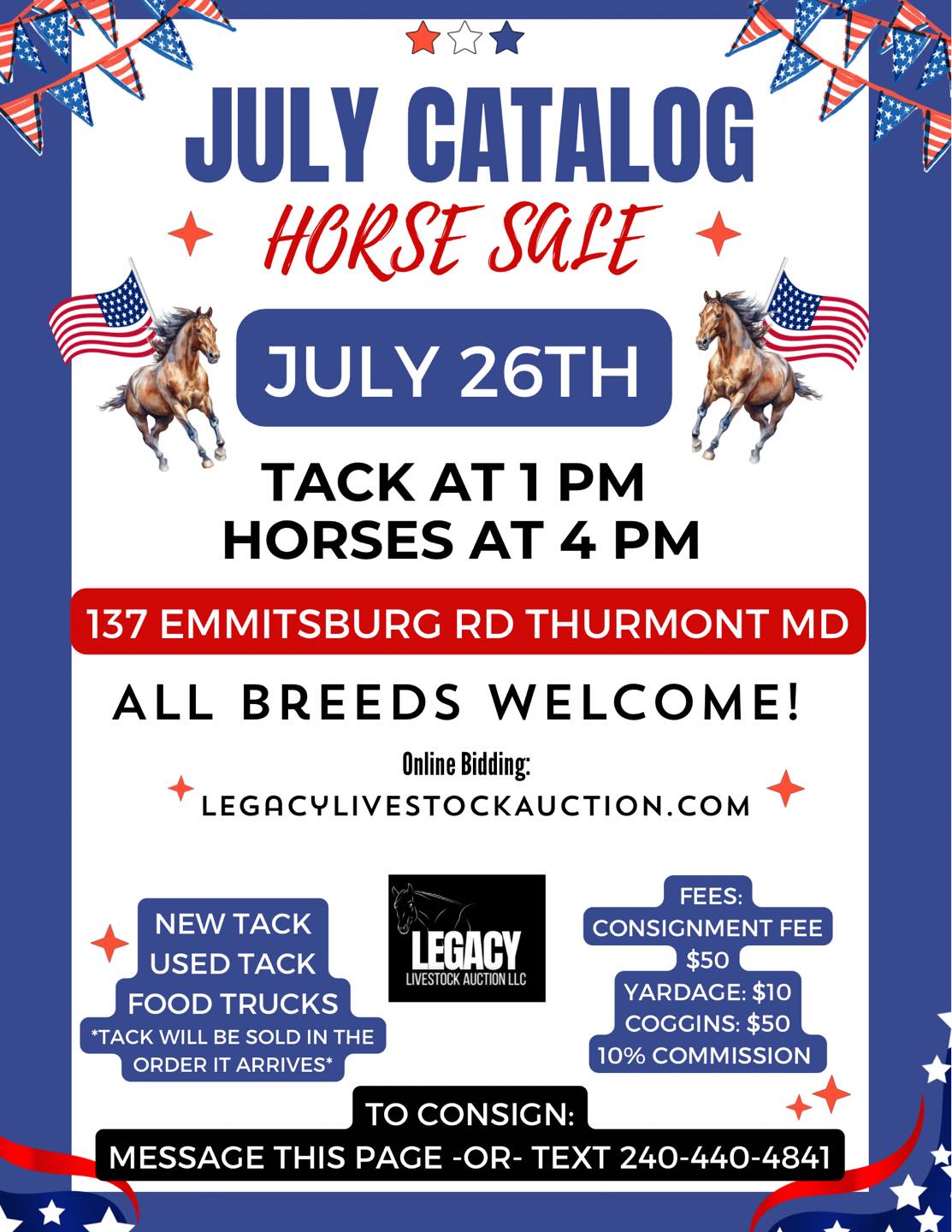 July Catalog Sale
