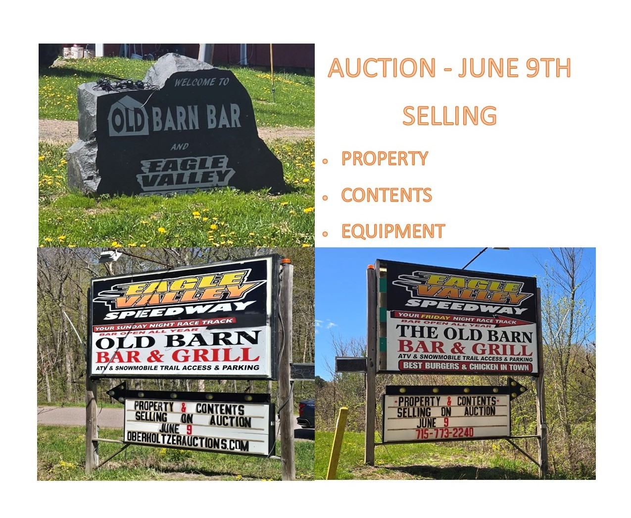 Old Barn / Speedway Auction