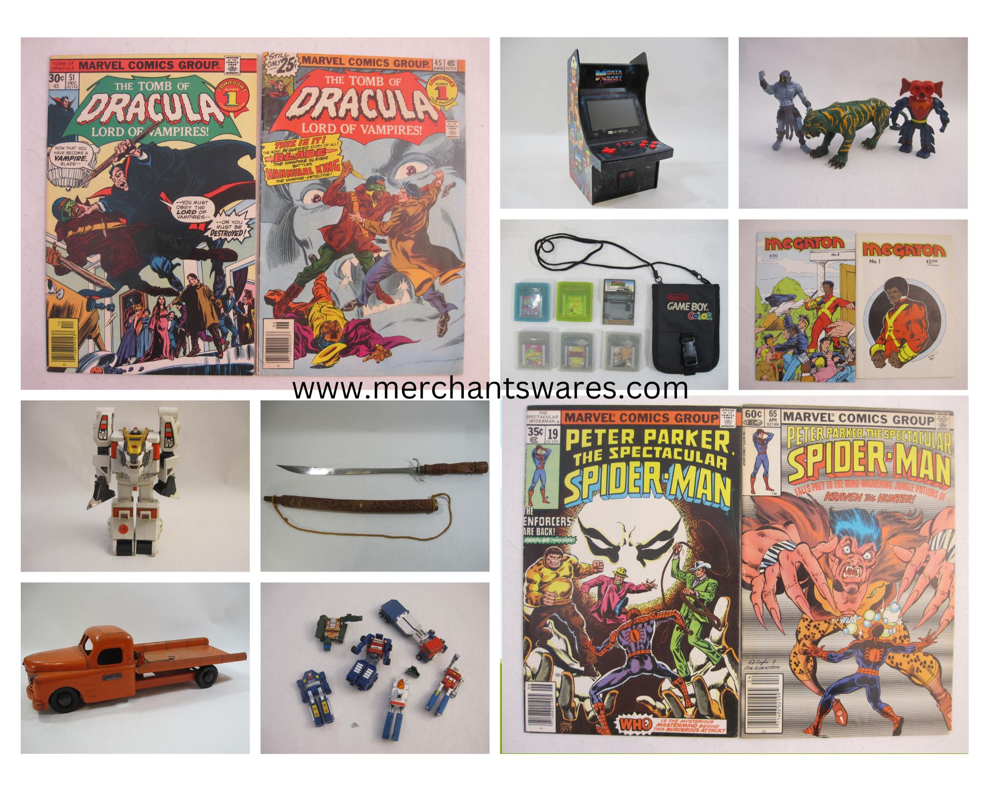 Mar 23 Collectibles, Video Games, Comics and Toys